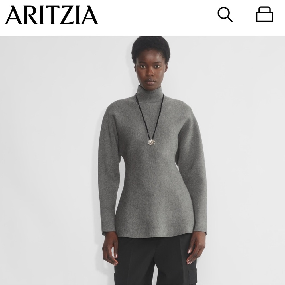 Aritzia Waist Sweater